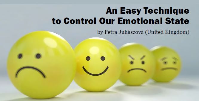 An easy technique to control our emotional state, article, holistic coaching in London UK